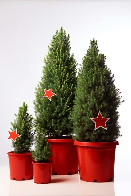 Picea glauca Christmas Star PBR
